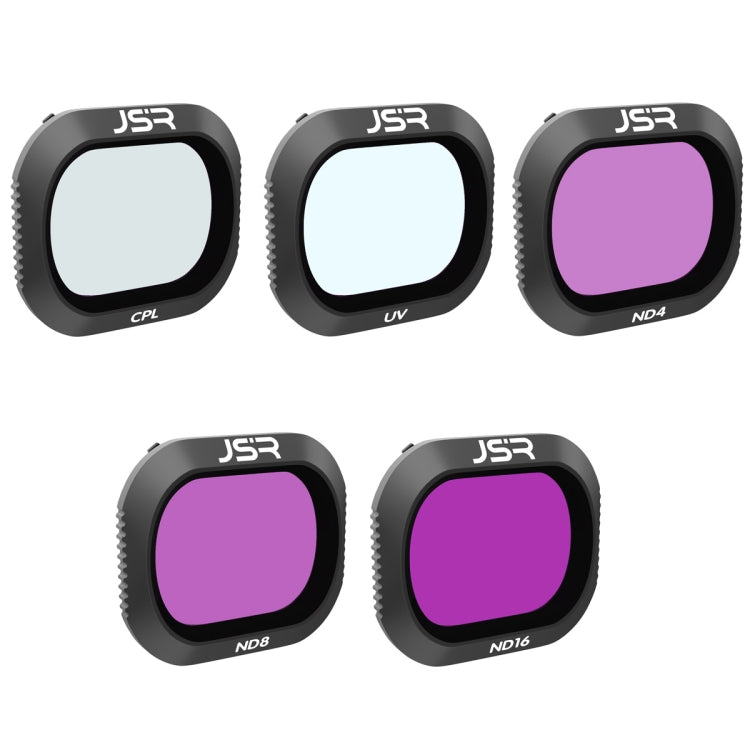 JSR Drone 5 in 1 UV+CPL+ND4+ND8+ND16 Lens Filter for DJI MAVIC 2 Pro, UV+CPL+ND4+ND8+ND16 JSR Drone 5 in 1 UV+CPL+ND4+ND8+ND16 Lens Filter for DJI MAVIC 2 Pro, UV+CPL+ND4+ND8+ND16